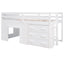 Loft Bed With Cabinet And Shelf