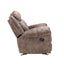 Zubaida - Two Tone Recliner Sofa With USB Port Drop Down Table