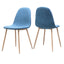 Elegant Dining Chair Set With Fabric