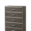 Escher - Chest - Gray / Oak