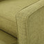Mid-Century Modern Recliner With Button Tufted Waffle Stitch
