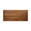 Equilibrium - Outdoor Dining Table With Wooden Frame And Slat Top