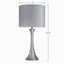 Lenuxe - Contemporary Semi Gloss Table Lamp (Set of 2)
