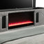 Shelyn - Bed With LED, TV Stand, Fireplace & Bluetooth