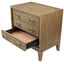 3 Drawer Nightstand With USB - Latte