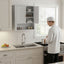 Multi Functional Wall Mounted Cabinet With Adjustable Shelves For Bathroom