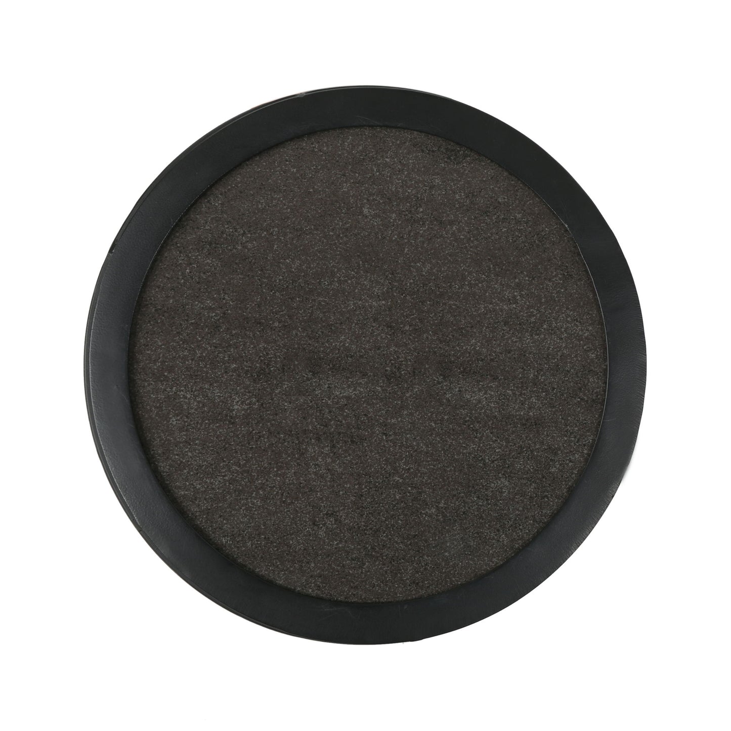 Outdoor Powder Coated Side Table - Gray