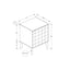 Modern Accent Table With Storage