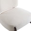 Modern Boucle Lounge Chair With Solid Wood Fram