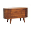 Rounded Lid Up Blanket Box
