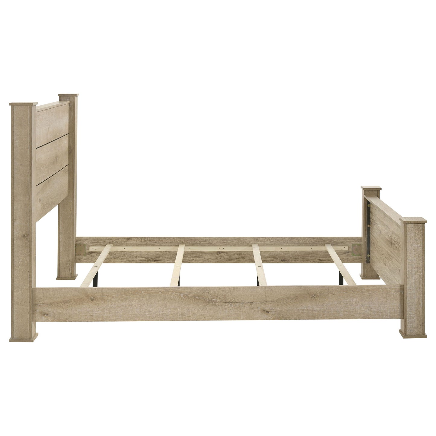Sansome - Queen Panel Bed - Oak