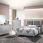 Padded Headboard Bed