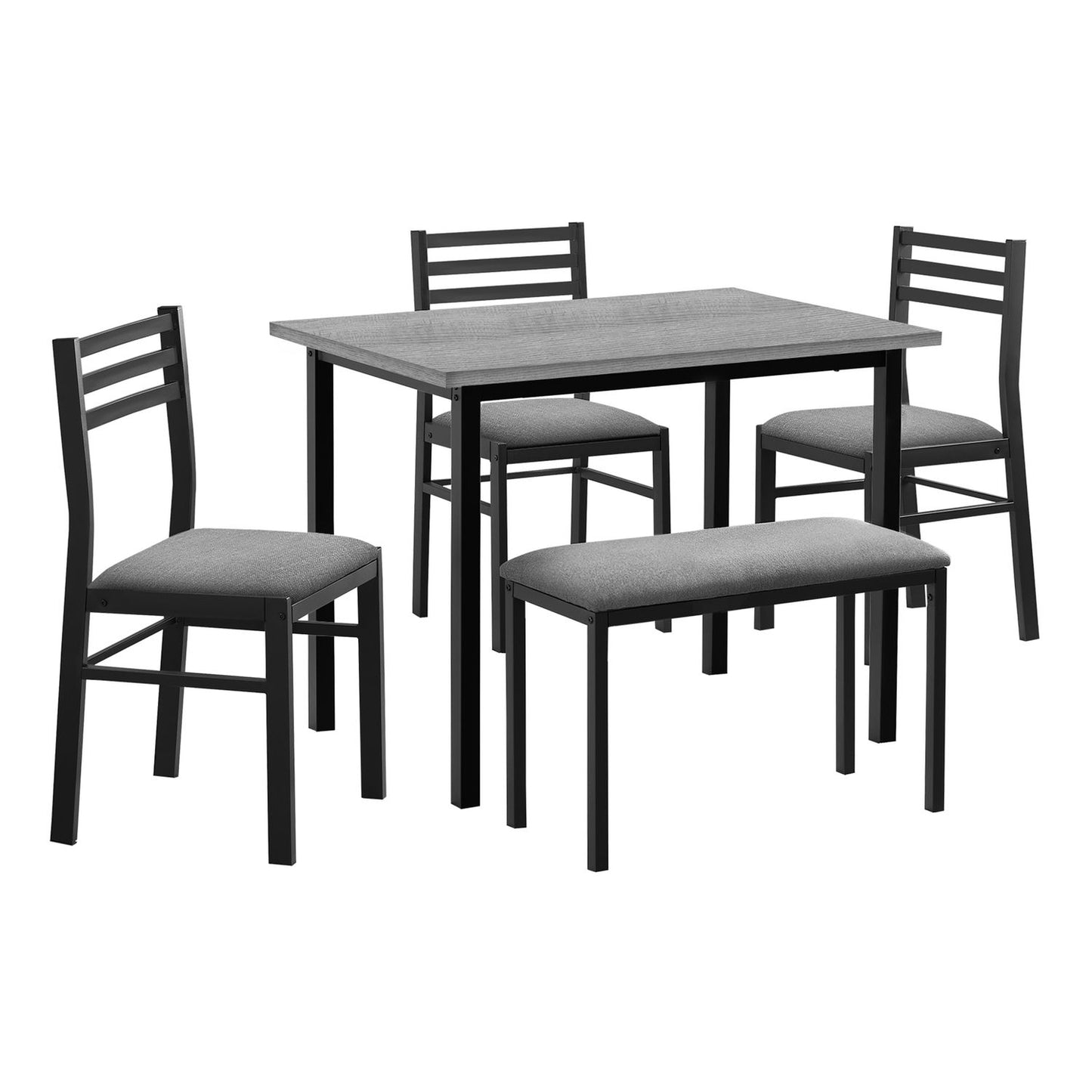 Dining Set, 5 Pieces Set, Rectangular, Small, Contemporary & Modern