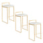 Fuji - Contemporary / Glam & Quality Construction Barstool