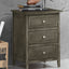 Dove Tailed Drawers 3 Drawer Nightstand