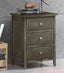 Dove Tailed Drawers 3 Drawer Nightstand
