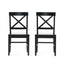 Plethora - Dining Chair With X Shaped Back (Set of 2)