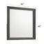 Colorado - Square Mirror (Dresser Not Included) - Charcoal