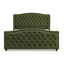 Marcella - Upholstered Shelter Headboard Bed Set