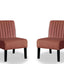 Reese - Mid-Century Modern Accent Chairs With Minimalist Design (Set of 2)