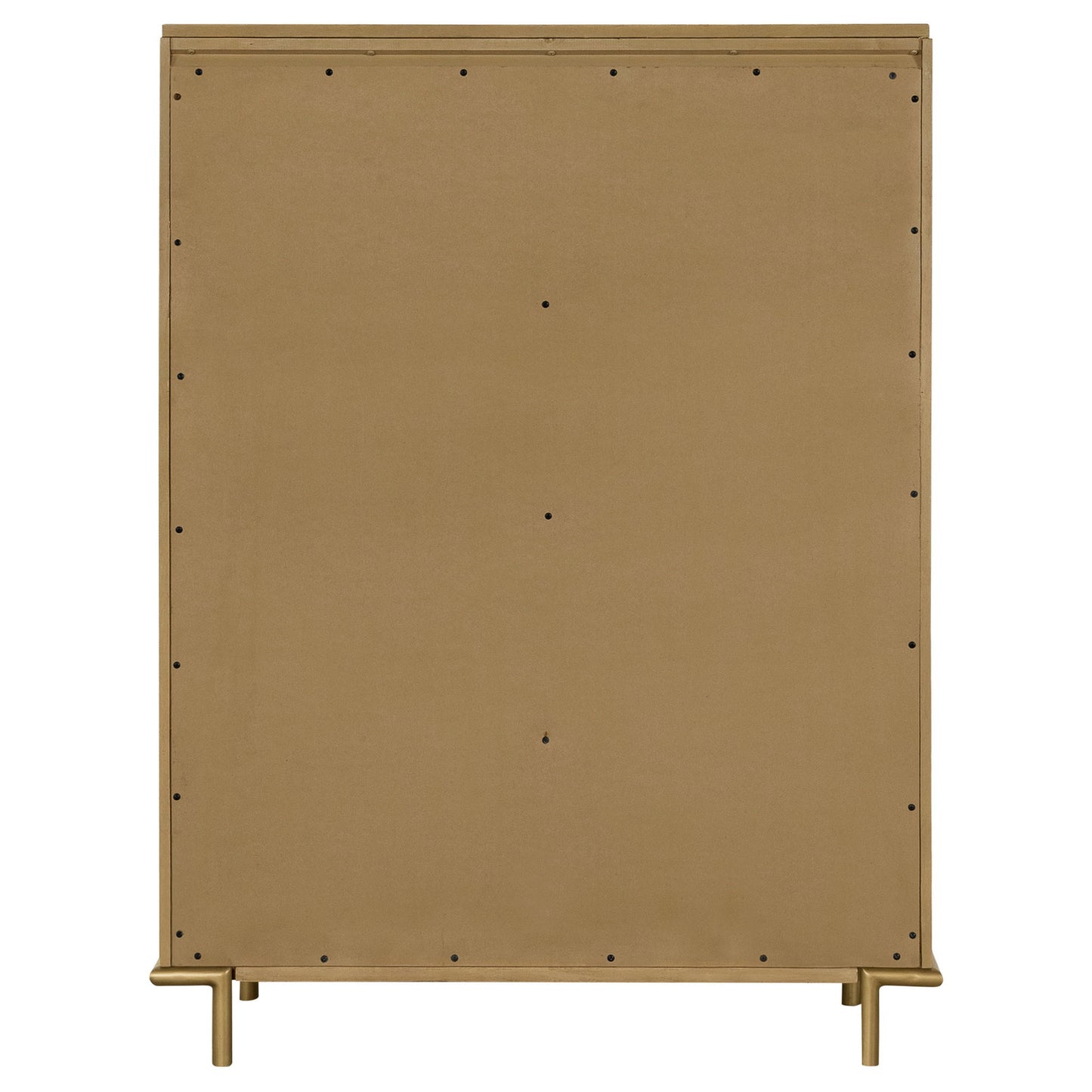 Stevie - Rectangular 5 Drawer Chest - Sand