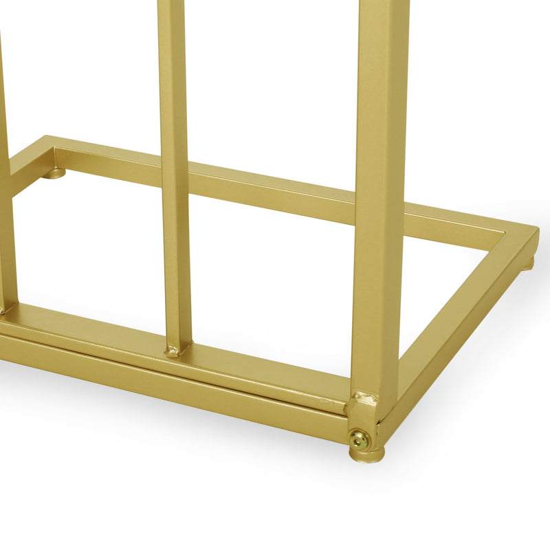 Modern Glam C - Shape End Table