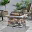 Outdoor Wood Bruning Magnesium Oxide Fire Pit With Lid