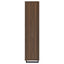 Rodger - 3 Shelf Cabinet Bookcase - Walnut