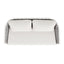 Rowan - Rope Barrel Back Patio Conversation Loveseat Sofa - Optic White