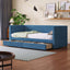 Daybed With Two Drawers And Wood Slat