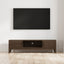 Harper - Low TV Media Stand - Walnut Brown