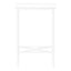 Accent Side Table, Narrow, Small, 2 Tier, Contemporary & Modern