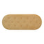 Melinda - Oval Tufted Bullion Fringe Storage Bench