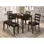 Arvin - 5 Piece Dining Set With Rectangular Table And Bench With Seats - Cappuccino