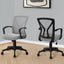 Office Chair, Adjustable Height, Swivel, Ergonomic, Mesh, Contemporary & Modern