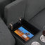 Tina - 8 Piece Upholstered Sectional With Ottoman