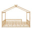 Bed House Bed Frame With Fence