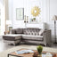 Soft y Micro Suede Sofa Chaise