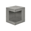 Contemporary Square Accent Table Indoor / Outdoor