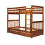 Bunk Bed With Ladders And 2 Storage Drawers