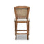 Triomphe - Rattan Wicker High Back Armless Counter Bar Stool