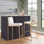 Fuji - Contemporary Design High Back Barstool