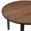Potomac - 5 Piece Round Dining Set (Table & 4 Chairs) - Brown / Black