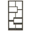 8 Shelf Geometric Bookcase
