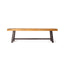 Tranquilizer - Outdoor Acacia Wood Bench With Slat Panel Design