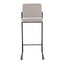 Fuji - Contemporary High Back Barstool Elegant Design