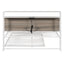 Platform Bed Frame With Trundle, USB Ports And Slat Support, No Box Spring Needed