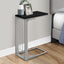 Elegant Accent Table, C - Shaped, Transitional