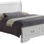 Upholstered Panel Sleigh Bed Design