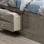 Modern Design Storage Bed With Bookcase Headboard